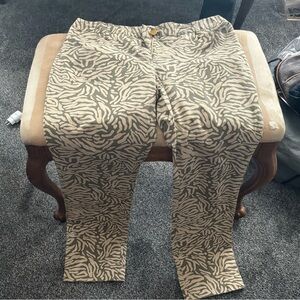 Flared bottom dress pants